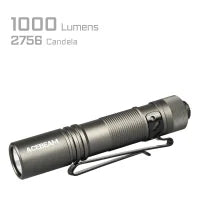 ACEBEAM Pokelit AA EDC Flashlight 1000 Lumens USB-C Rechargeable IP68 Small Pocket LED Flashlight for Everyday Carry
