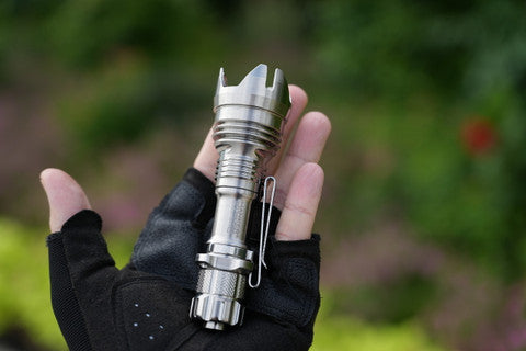 Striker Mini Titanium Natural Color EDC Flashlight