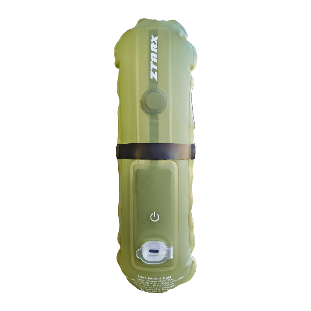 ZTARX B30E Flexible Light Air Inflatable Tube Light USB Solar Charging & Built-in Battery LED Light