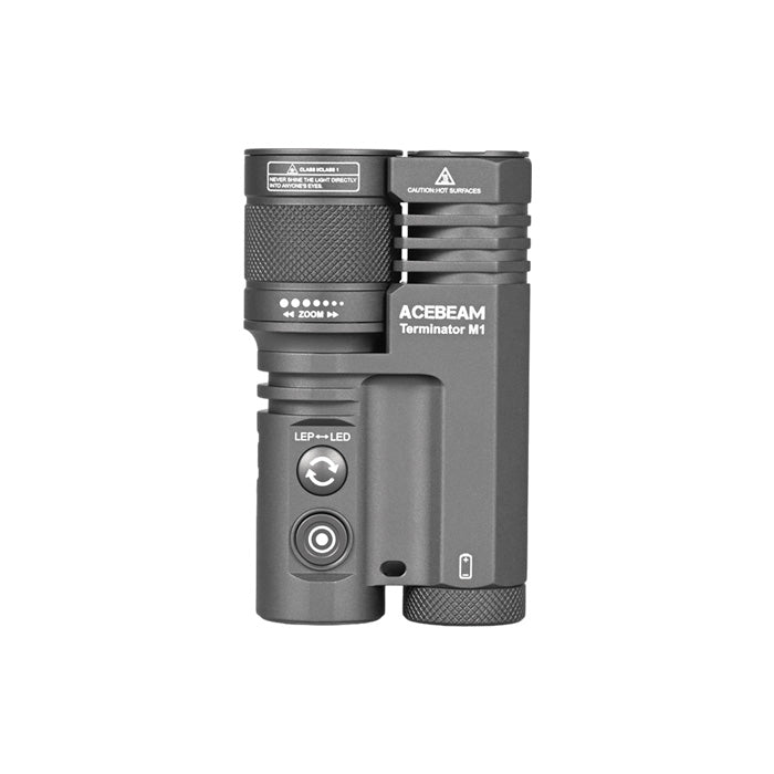 Terminator M1 Dual Head LEP/LED Flashlight