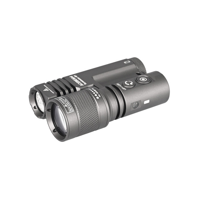 Terminator M1 Dual Head LEP/LED Flashlight