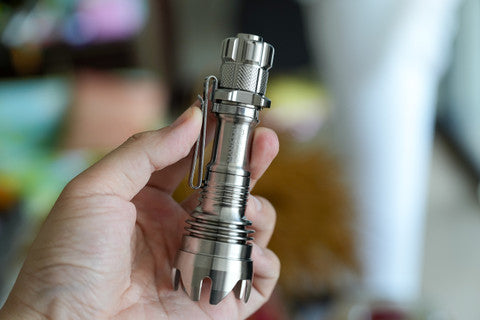 Striker Mini Titanium Natural Color EDC Flashlight