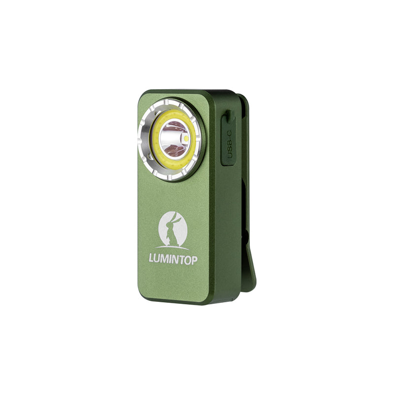 Lumintop F01 1200LM Mini EDC Flashlight Triple Beam USB-C Rechargeable Magnetic Tail Waterproof