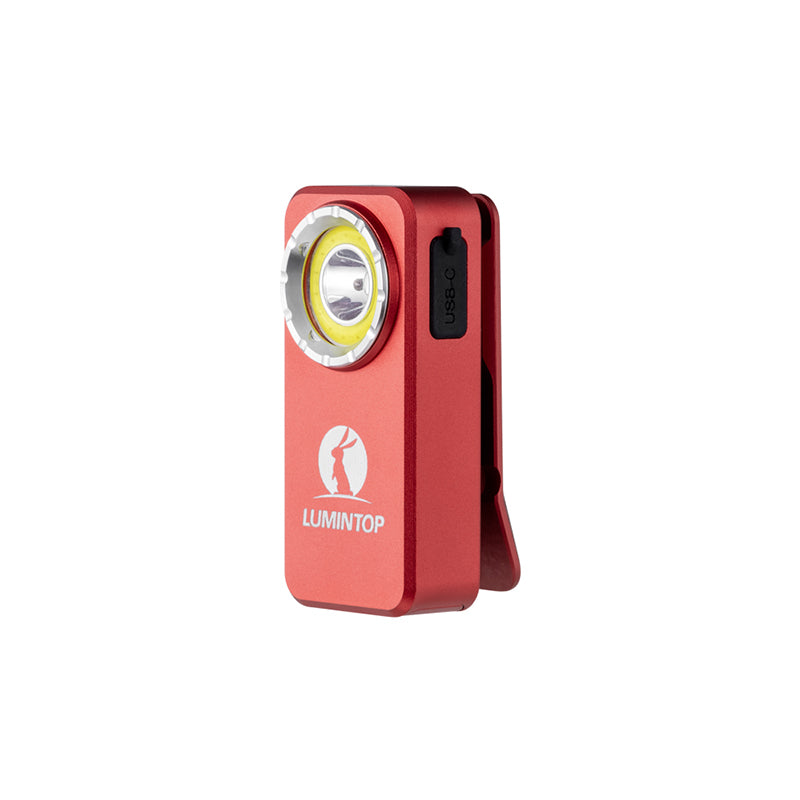 Lumintop F01 1200LM Mini EDC Flashlight Triple Beam USB-C Rechargeable Magnetic Tail Waterproof