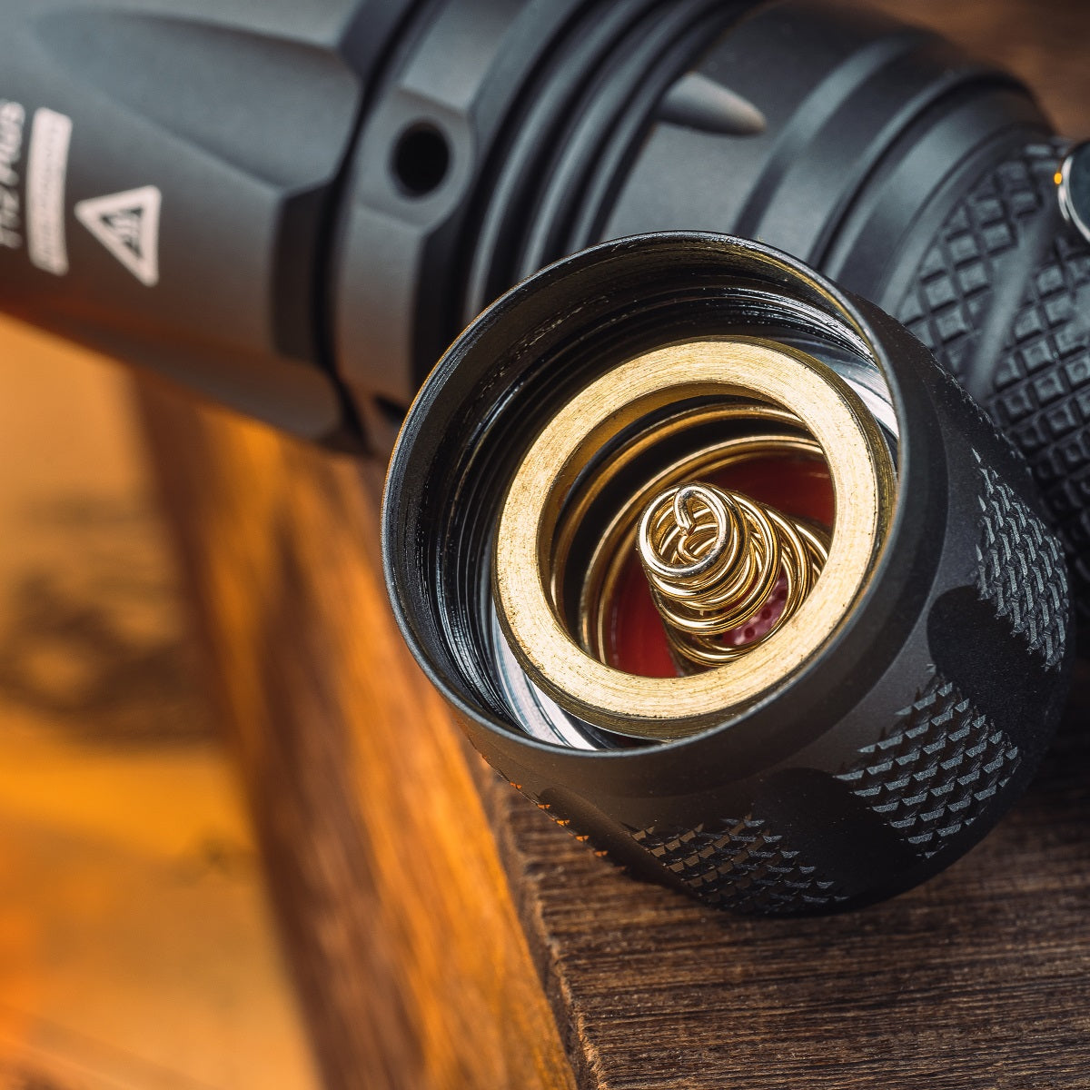 Weltool T12 Plus Nine Dragons 3TAC 21700 tactical flashlight
