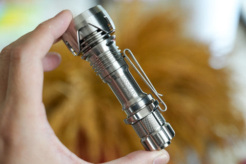 Striker Mini Titanium Natural Color EDC Flashlight