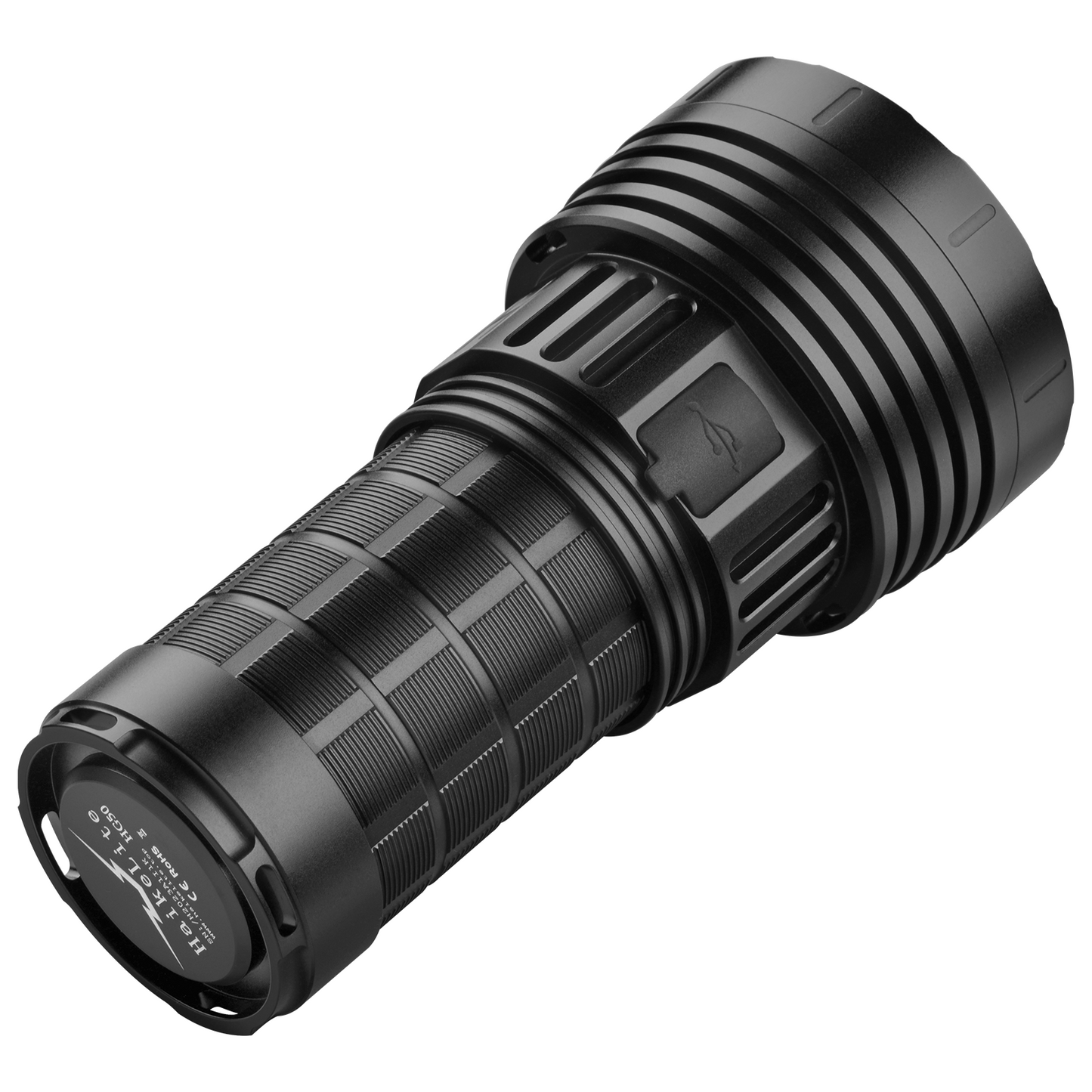 HAIKELITE HG50 4*G50 LED High Powered 21700 Flashlight Type-C Rechargeable Powerful Portable LED Torch for Outdoor Hiking Camping Hunting Fishing