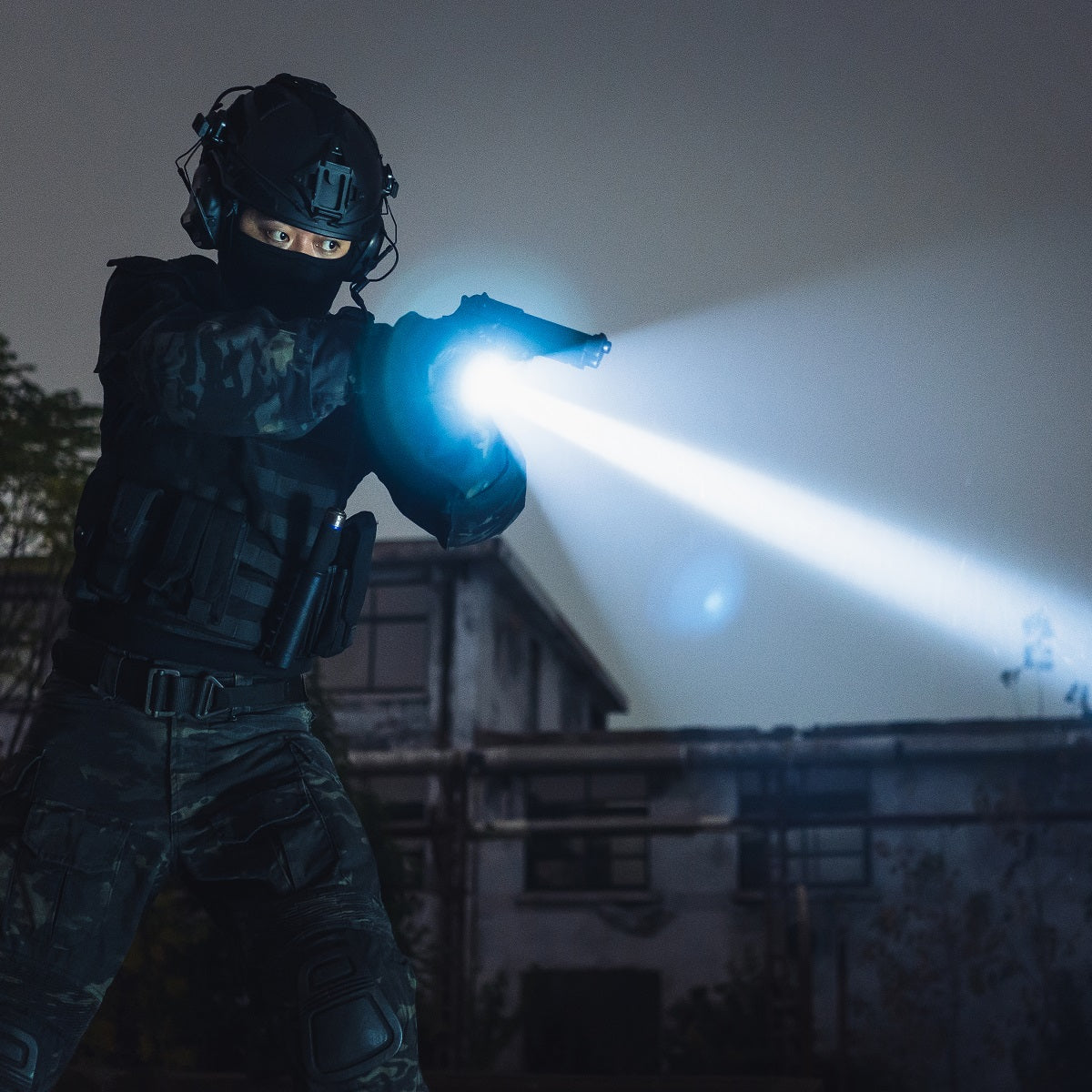 Weltool T12 Plus Nine Dragons 3TAC 21700 tactical flashlight