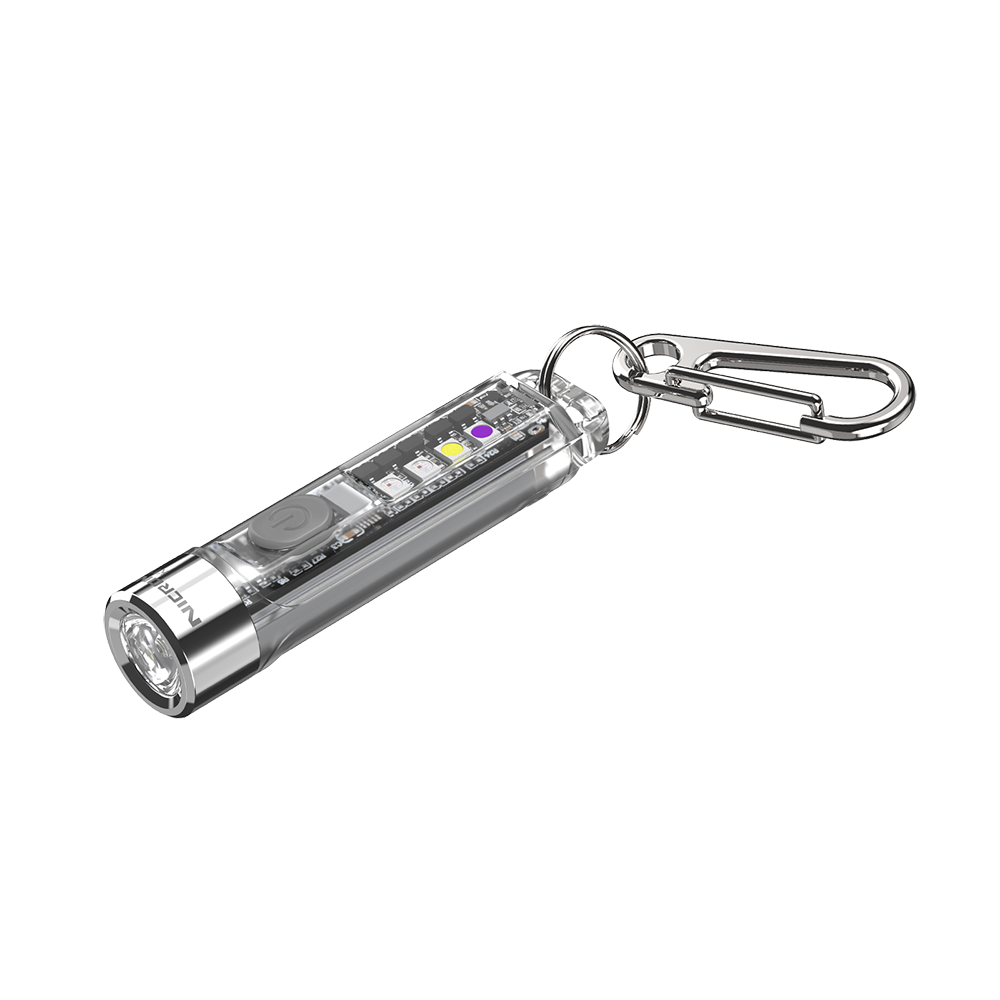 Nicron K11 V3.0 Magnetic RGB&UV Mini EDC Rechargeable Keychain Flashlight,400 Hight Lumen , IPX4 EDC Mini Flashlight