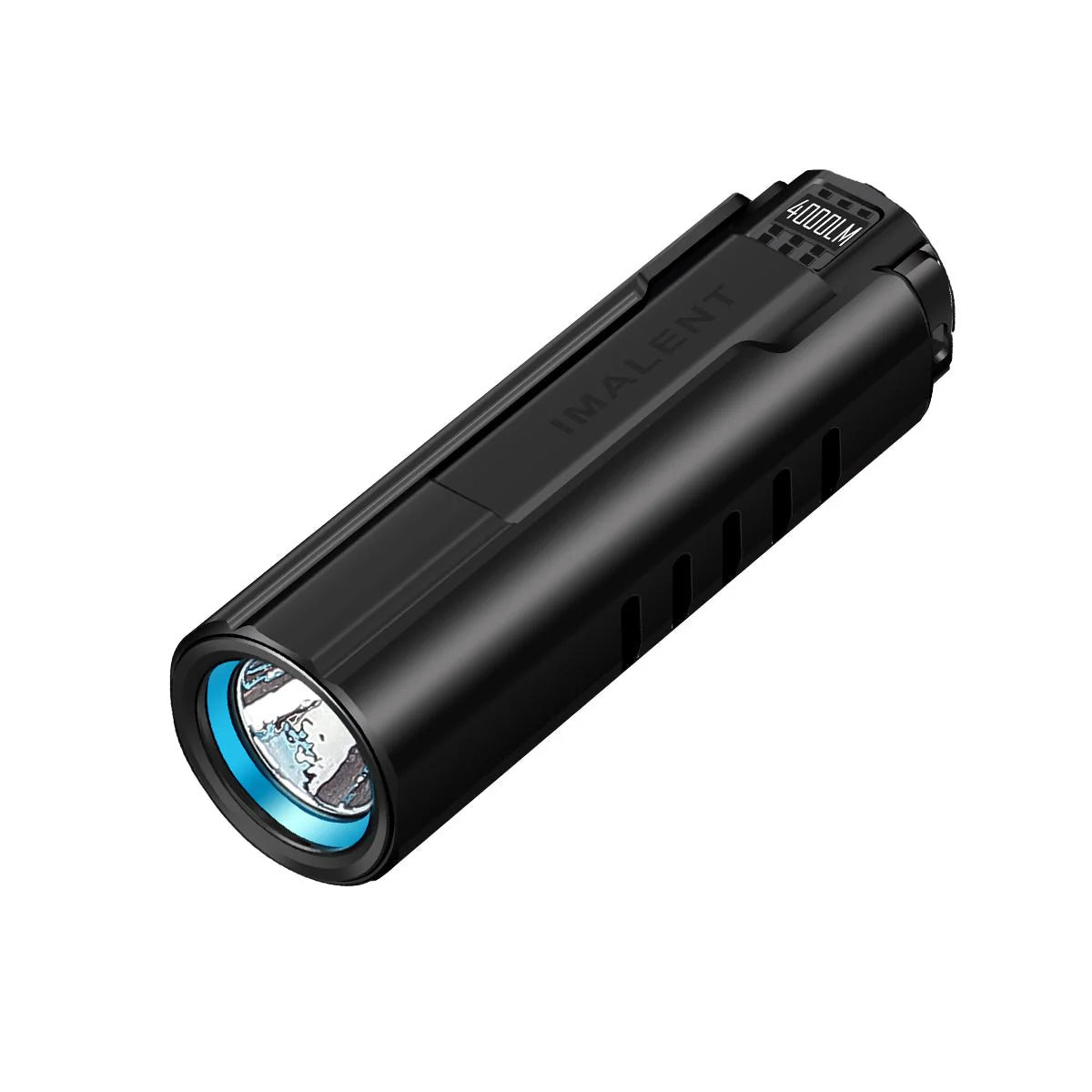 IMALENT LD70 Brightest EDC Flashlight, High Performance 4000 lumens Mini Torch -Use CREE XHP70.2 LED, Best LED torch with OLED Display for inspection and home checking