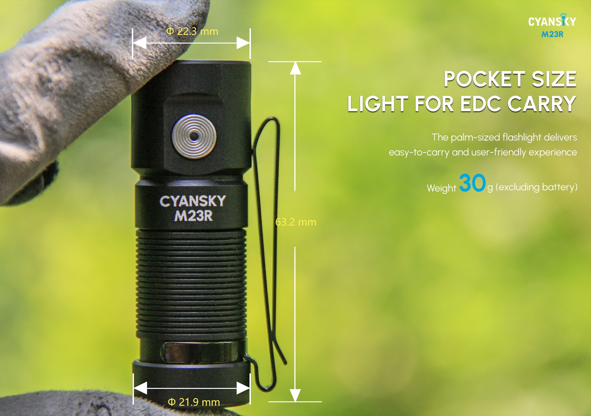 EDC flashlight