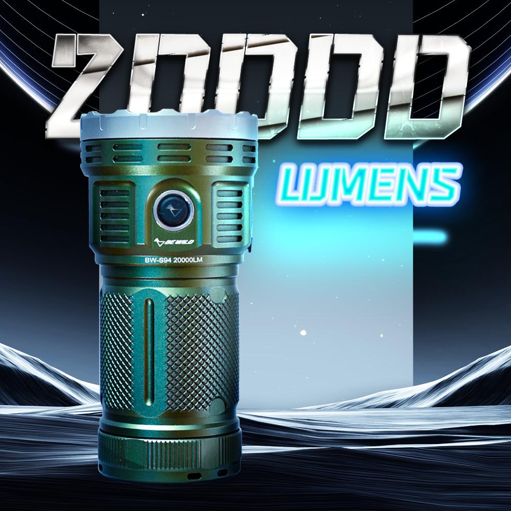 20000 lumens flashlight