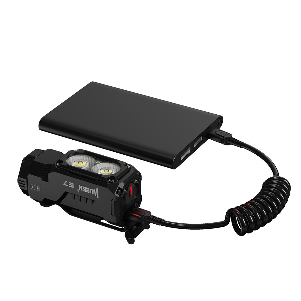 Wuben E7 Best Rechargeable Headlamp 1800 lumens
