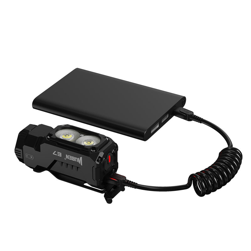Wuben E7 Best Rechargeable Headlamp 1800 lumens