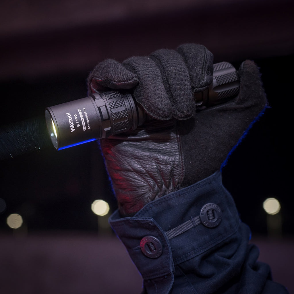 Weltool W3Pro TAC LEP tactical flashlight