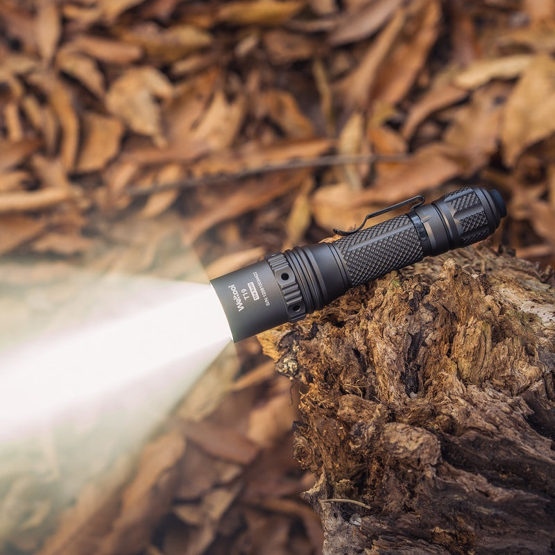 Weltool T19"The Rash" tactical flashlight,2050 lumens,90CRI, 5000K
