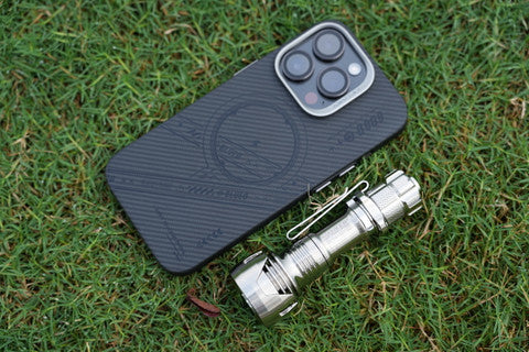 Striker Mini Titanium Natural Color EDC Flashlight