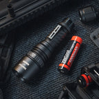 Weltool  W7 700 lumens long range LEP tactical flashlight