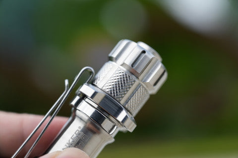 Striker Mini Titanium Natural Color EDC Flashlight