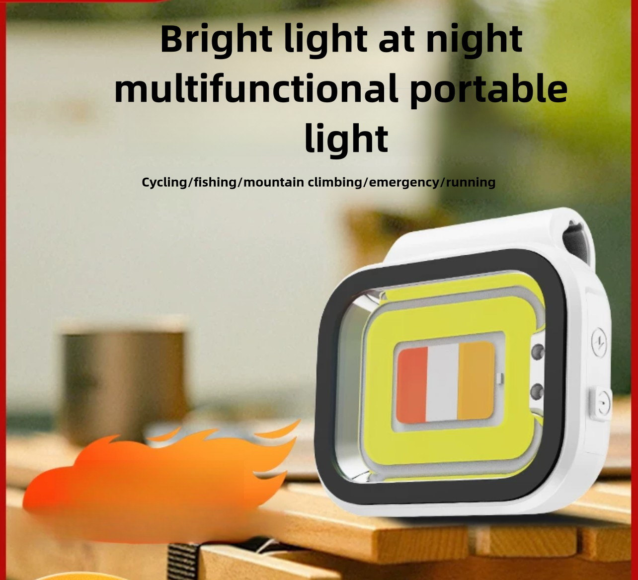 WAIORD W500 pro Multi-functional strong light portable magnetic headlights, camping, walking dogs,fishing