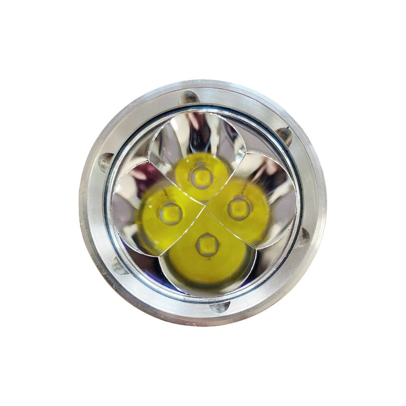 HAIKELITE HK04 XHP50.2 15000LM Ultra Bright Outdoor Adventure Flashlight Waterproof Rechargeable LED Torch for Hunting Camping Searching