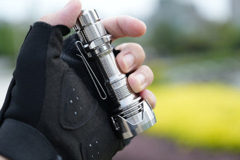 Striker Mini Titanium Natural Color EDC Flashlight