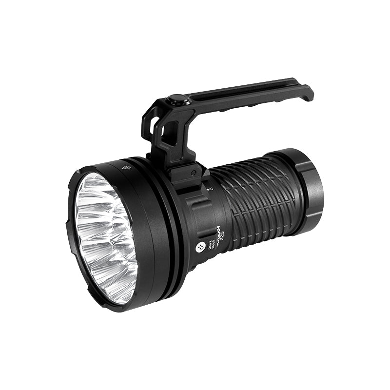 X25 High-power Long Range Flashlight， high power 22,000 Lumens