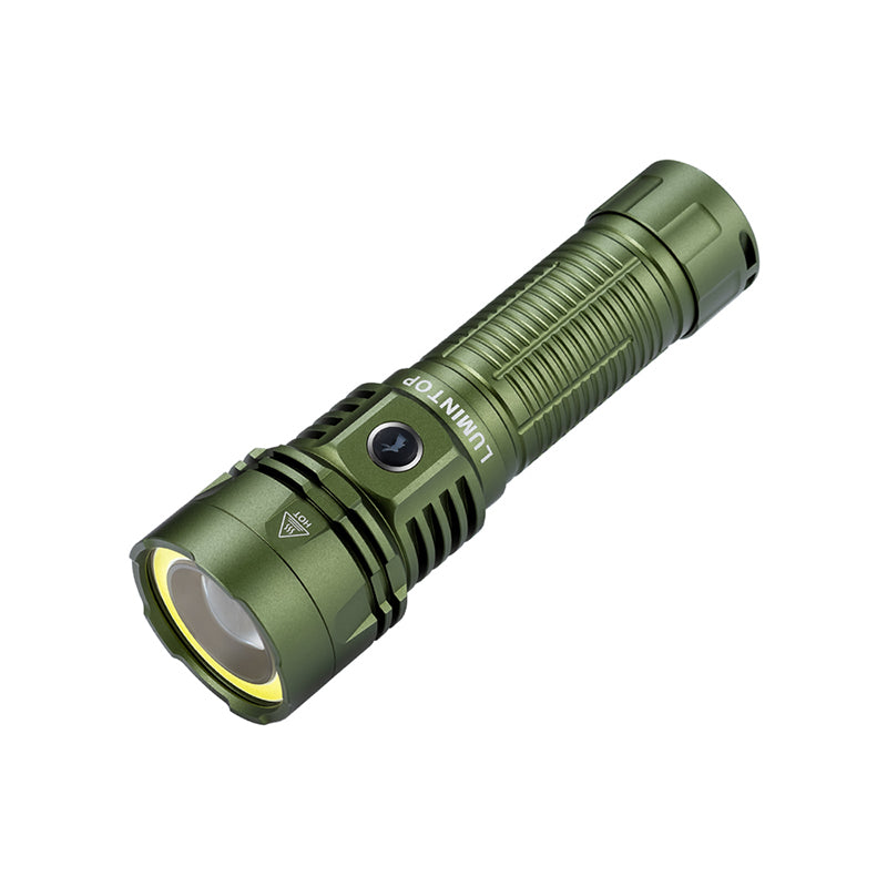 Lumintop W2 2in1 LED COB Flashlight SFT25 700M Long Range LED Spotlight With 1500LM Super Bright COB Flood Red Light USB Type-C Rechargeable 26800 Battery LED Torch for Outdoor Adventure Magnetic Tail LED Search Light