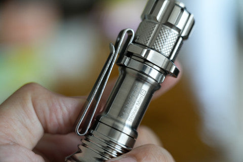 Striker Mini Titanium Natural Color EDC Flashlight