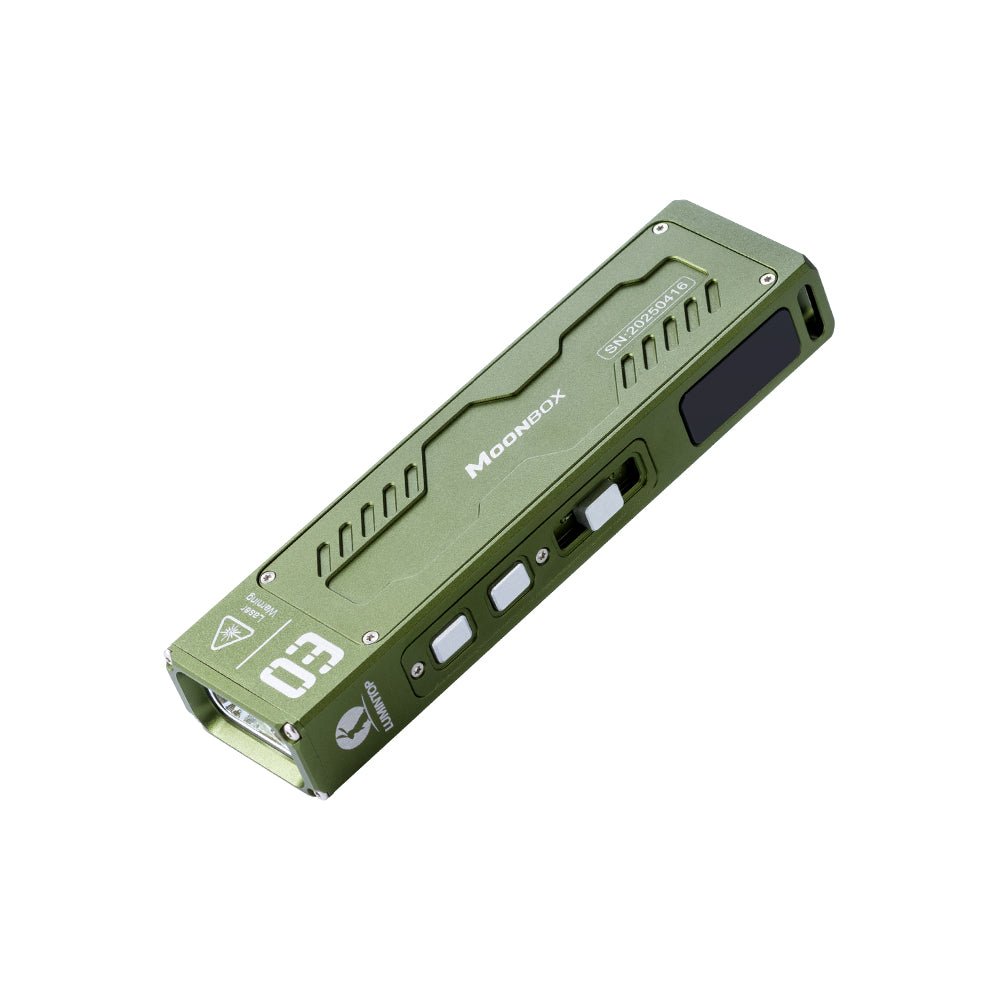 LUMINTOP MoonBox 3.0 Multi-function Strong Magnetic Flat EDC Mini RGB Atmosphere Light Dual Laser Flashlight