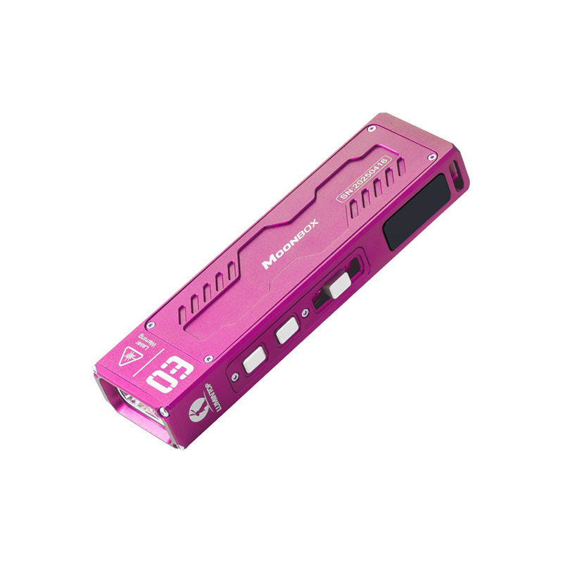 LUMINTOP MoonBox 3.0 Multi-function Strong Magnetic Flat EDC Mini RGB Atmosphere Light Dual Laser Flashlight