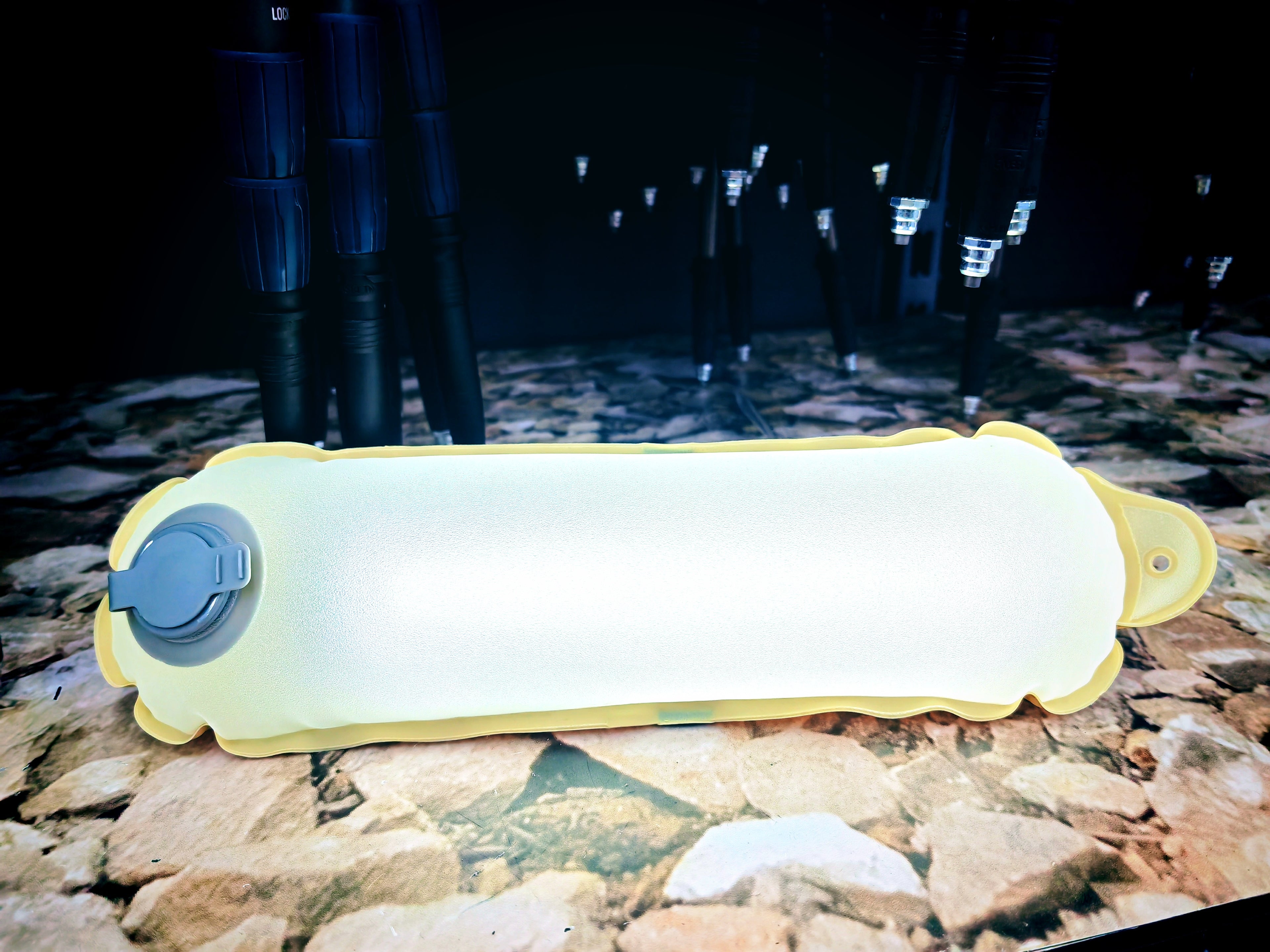 ZTARX B30E Flexible Light Air Inflatable Tube Light USB Solar Charging & Built-in Battery LED Light