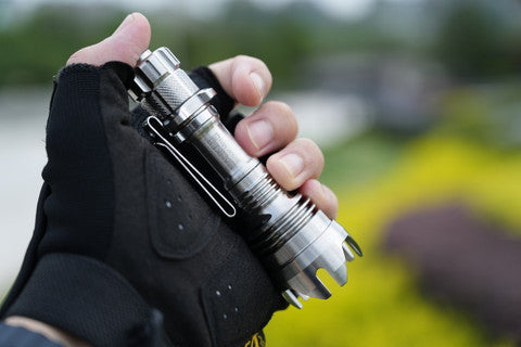 Striker Mini Titanium Natural Color EDC Flashlight