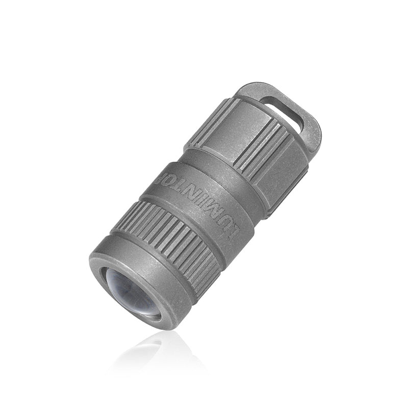 Lumintop Titanium EDC PIMI 2.0 Protable Mini Keychain Flashlight with 10180 Battery USB Rechargeable Waterproof LED ,100 Lumens Torch EDC PIMI
