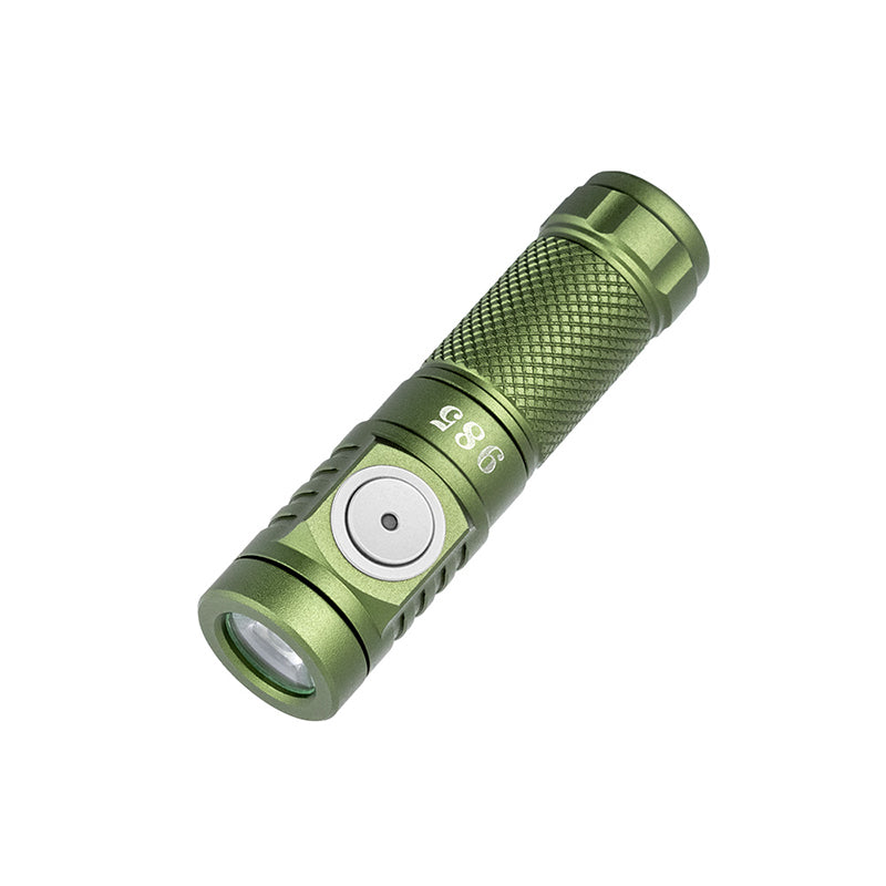 Lumintop 985 10280 Version with 10750 extend tube EDC flashlight，mini keychain flashlight for USB charger 650 lumens