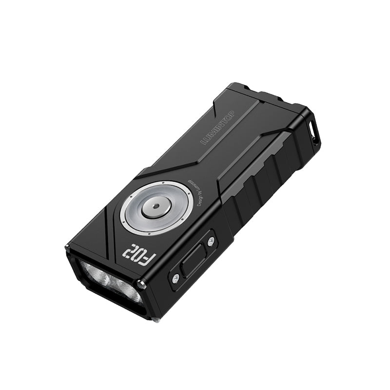 Lumintop F02 1000LM Rechargeable EDC Flashlight with UV RGB and Laser Pointer
