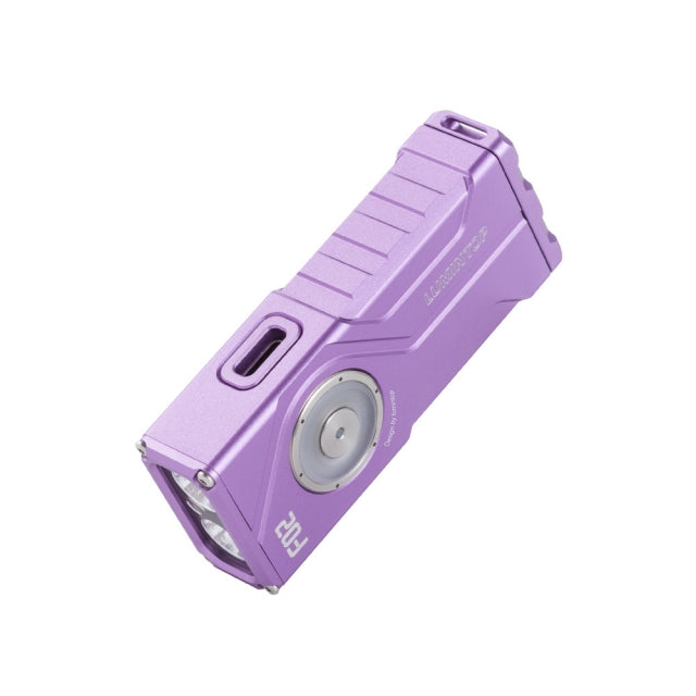 Lumintop F02 1000LM Rechargeable EDC Flashlight with UV RGB and Laser Pointer