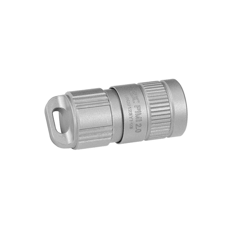 Lumintop Titanium EDC PIMI 2.0 Protable Mini Keychain Flashlight with 10180 Battery USB Rechargeable Waterproof LED ,100 Lumens Torch EDC PIMI