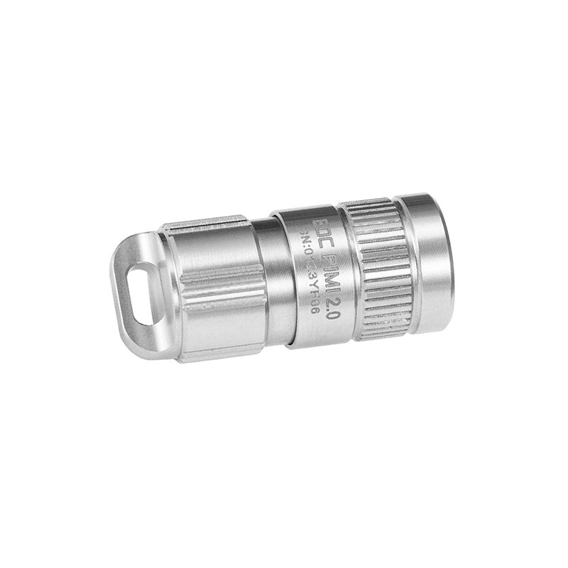 Lumintop Titanium EDC PIMI 2.0 Protable Mini Keychain Flashlight with 10180 Battery USB Rechargeable Waterproof LED ,100 Lumens Torch EDC PIMI