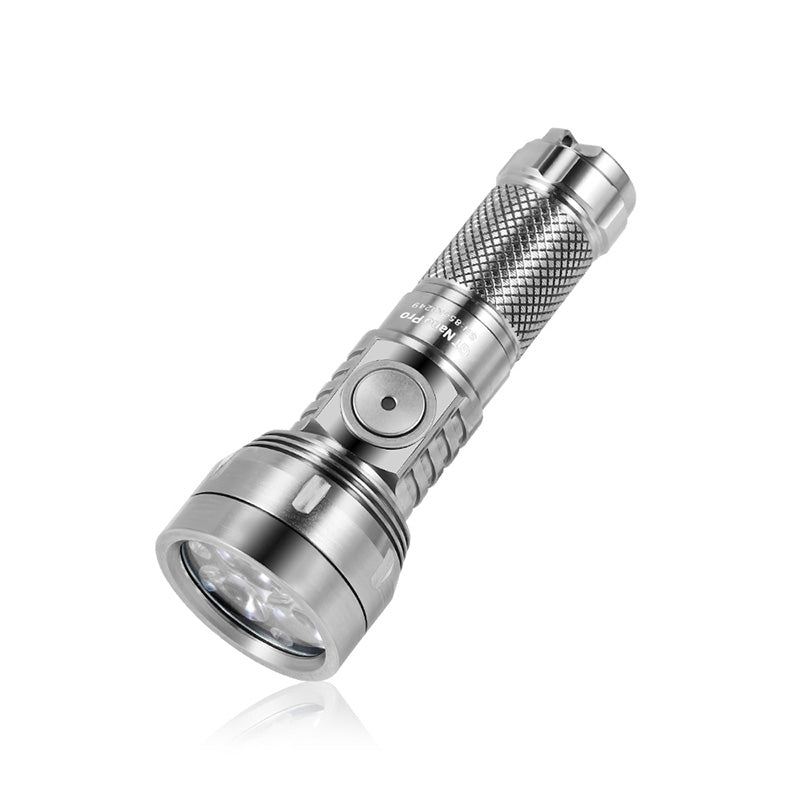 Lumintop GT NANO PRO 3.0 TITANIUM 10280 Rechargeable EDC Keychain Flashlight 1600 Lumens