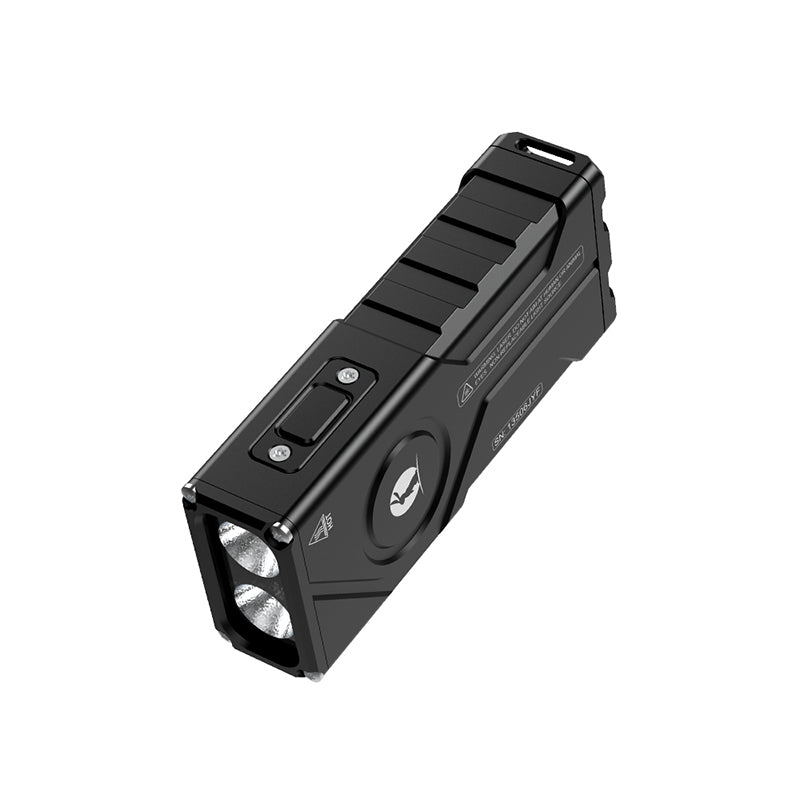 Lumintop F02 1000LM Rechargeable EDC Flashlight with UV RGB and Laser Pointer