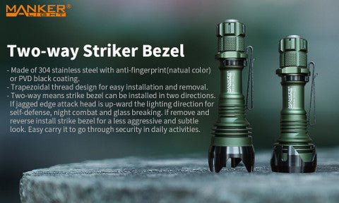 Striker Mini Pocket EDC Flashlight & Tactical Flashlight