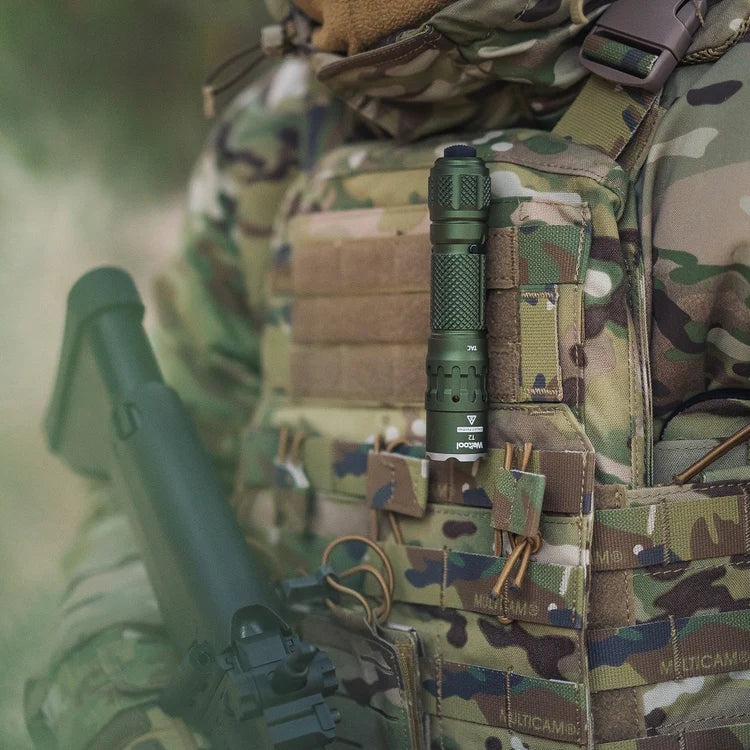 WELTOOL T2 TAC – 1900 LUMENS, 431 METER ODG TACTICAL FLASHLIGHT