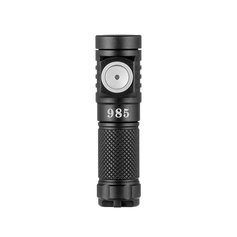 Lumintop 985 10280 Version with 10750 extend tube EDC flashlight，mini keychain flashlight for USB charger 650 lumens