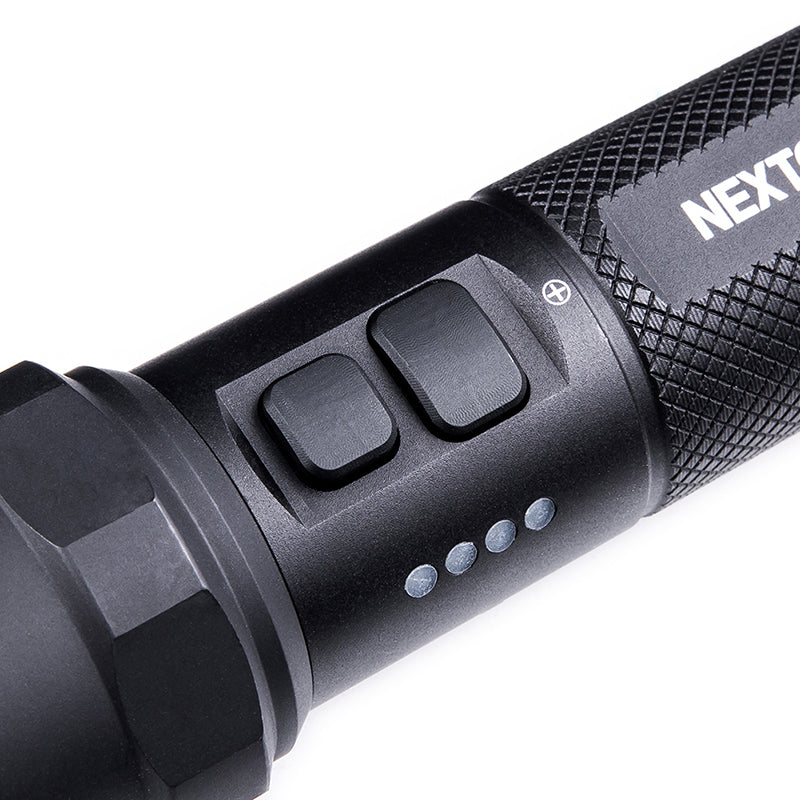 P01 PRO Multi-light Source Strobe-flashlight,1600 Lumens High Performance Rechargeable LED Torch, Tactical Powerful Flashlight Torch for Car Hiking Camping Emergency