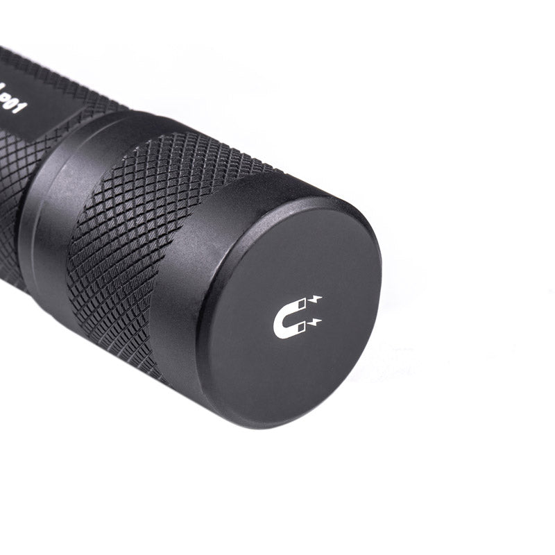 P01 Multi-light Source Tactical Strobe-flashlight,1350 Lumens High Performance Rechargeable LED Torch, Tactical Powerful Flashlight Torch for Hiking Camping Emergency