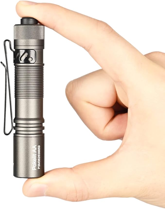 ACEBEAM Pokelit AA EDC Flashlight 1000 Lumens  USB-C Rechargeable IP68 Small Pocket LED Flashlight for Everyday Carry