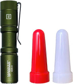 Manker E05 II Compact EDC Flashlight, High Density 1300 Lumens White LED Emitters, with 14500 Battery (Compatible with AA), Eeay to Carry, for Camping, Hiking