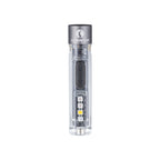 🎁 Lumintop Black Cat Mini EDC Flashlight 400 Lumens USB-C Rechargeable LED with Warm White, UV & RGB (Discount) Dark Gray