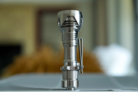 Striker Mini Titanium Natural Color EDC Flashlight